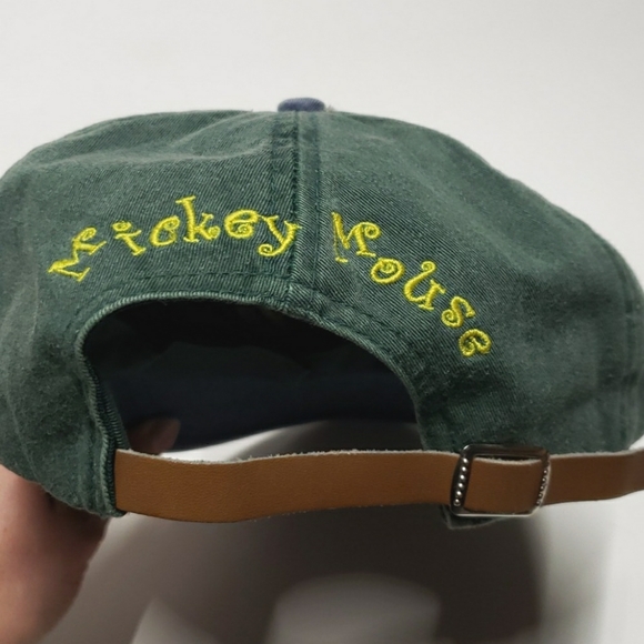 Official Disney Mickey Mouse Vintage 90s Embroidered Adult Hat Baseball Cap - Picture 6 of 13